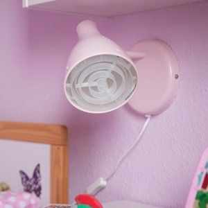 IKEA SNOIG SOFT PINK WALL LAMP For The Cost Of Lunch.